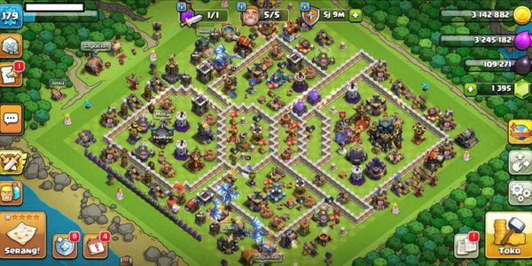 CODE1033- TH17 - Heroes 54_55_37_26 - Level 179 - Fast Delivery ( Android & iOS )
