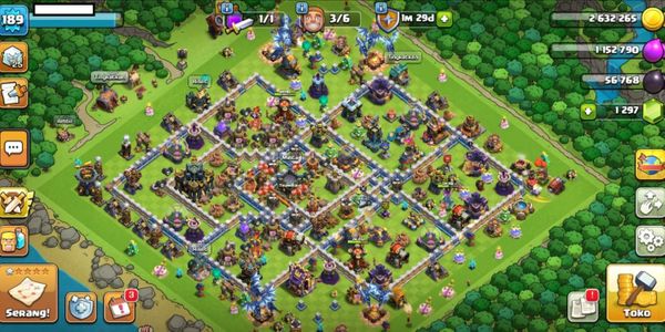 CODE840 - TH17 - Heroes 70_76_59_30 - Level 189 - Fast Delivery ( Android & iOS )