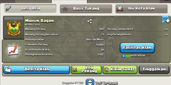 Clan Level 18