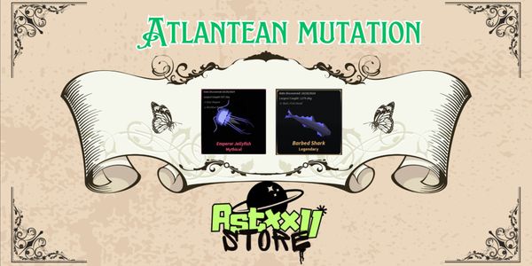 Atlantean Emperor Jellyfish & Atlantean Barbed Shark - Vimble's Fragment Quest