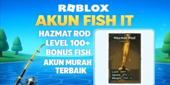 AKUN FISH IT - HAZMAT ROD