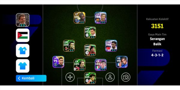 Jual Akun Efootball Mobile Squad Epic