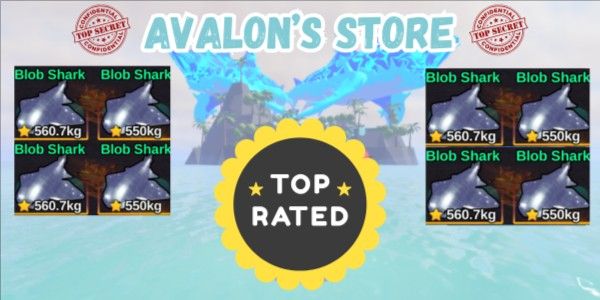 SECRET BLOB SHARK - Fish it!