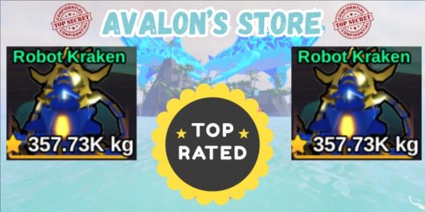 SECRET ROBOT KRAKEN - Fish it!