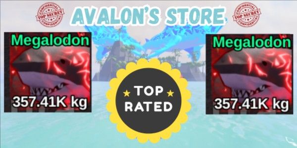NEW SECRET MEGALODON (1/4M) - Fish it!