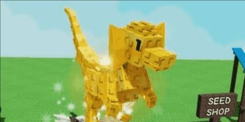 Golden Dilophosaurus - Age 50+