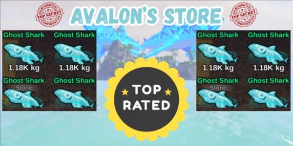 SECRET GHOST SHARK - Fish it!