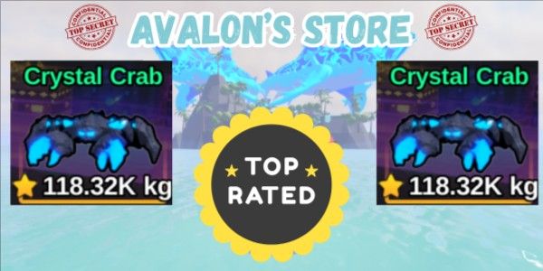 SECRET CRYSTAL CRAB - Fish it!