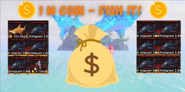1m Coin - Fish it!