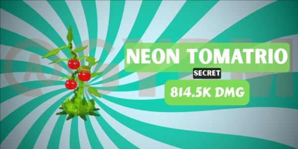 Neon Tomatrio 814.5K DMG | Plants | Plants Vs Brainrots