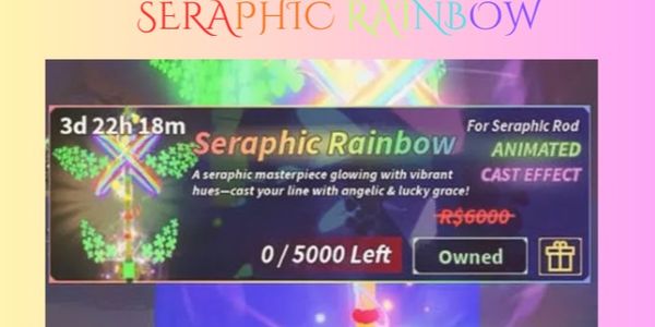 Seraphic Rainbow Limited Rod Skin (Seraph Rod Skin) - Fisch