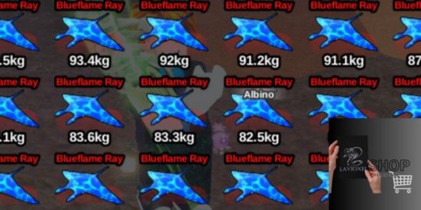 TOP UP COIN FISH IT — VIA MANTA RAY / BLUEFLAME RAY (MYTHIC) ONLY 25K