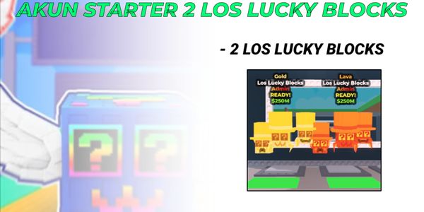 ACCOUNT STARTER | 2 LOS LUCKY BLOCKS | STEAL A BRAINROT