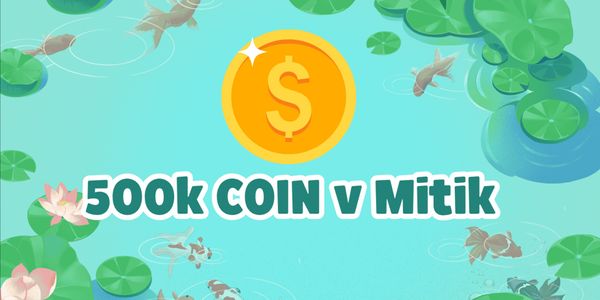 500K Coin via Mitik - Fish It!