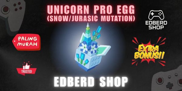Unicorn Pro Egg Mutation Snow / Jurassic + BONUS