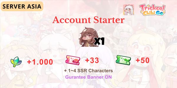 Trickcal: Chibi Go Starter Account - 1