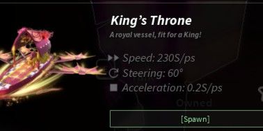 kings throne I Fisch