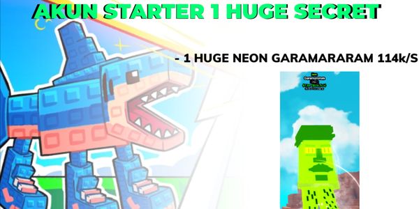 AKUN STARTER HUGE SECRET | PLANTS VS BRAINROT