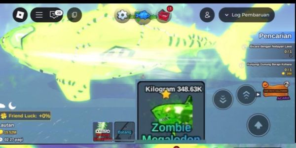 Zombie Megalodon - Fish It