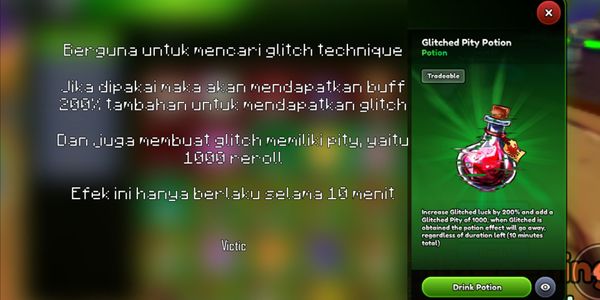 Glitch Potion