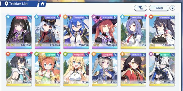 Stella Sora | Starter Account chitose, Freesia, Minova, Mistique + Witch's Swing | Other games