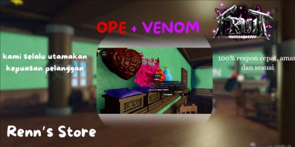OPE + VENOM FRUIT, Fruit Battleground