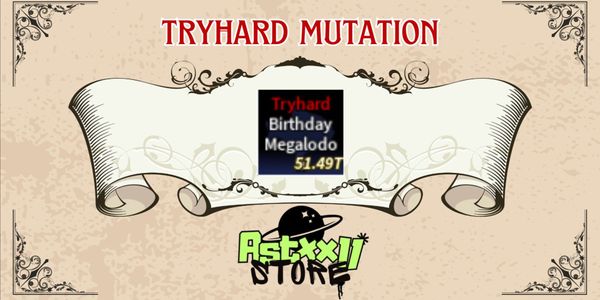 Tryhard Birthday Megalodon | FISCH
