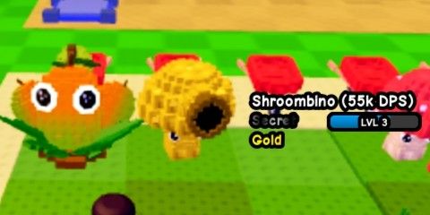 Shroombino Gold Level 3, 110K Damage with 55K Dps