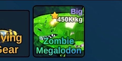 BIG MEGALODON ZOMBIE LIMITED