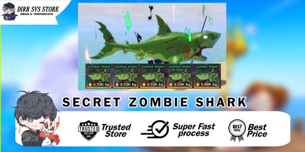SECRET ZOMBIE SHARK - FISH IT!