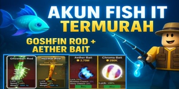 GHOST FINN ROD ACCOUNT + AETHER BAIT