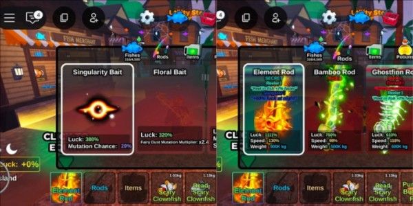 ELEMENTAL ROD + BOBBER SINGU RIGHT ACCOUNT