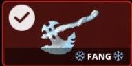 Frosty FANG Axe - Murderers VS Sheriffs