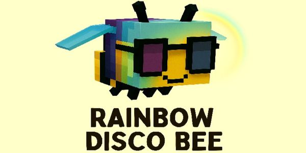 Rainbow Disco Bee