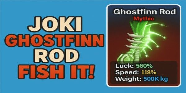 Joki GHOSTFIN ROD Fish it!