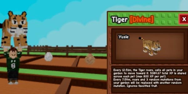 Tiger - Grow A Garden