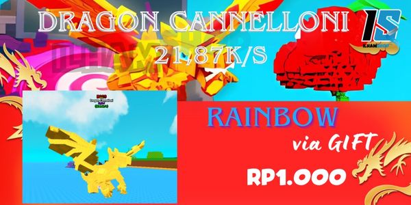 dragon cannelloni RAINBOW
