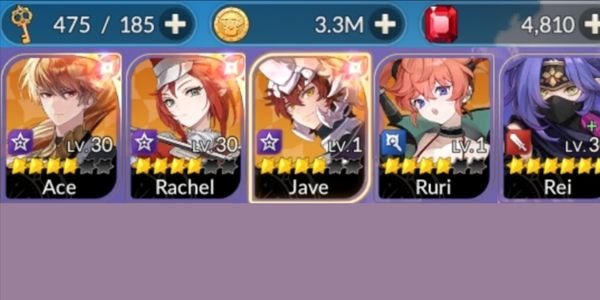Lv18 | Jave + Ruri + 4810 Ruby