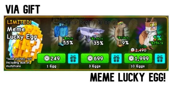 Meme Lucky Egg