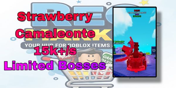 Strawberry Chameleon 15k+/s - Plants Vs Brainrots