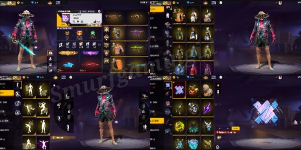 FF GG Evo M1014 SCORPIO Lv.5 Account | Fist Drachen | Katana Lobby | Straw Hat
