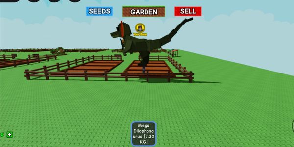 Mega Dilophosaurus (Good Size) - Grow A Garden