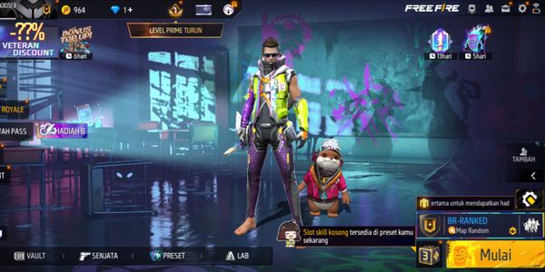 FF Free Fire Account | Cool Bundle+Emote | Cheapest