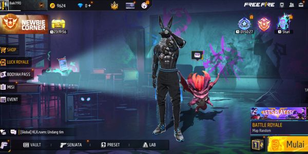 FF Free Fire Account Lv.5 GG