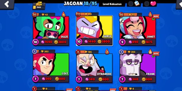 Cheap Plain Legendary Surge Brawl Stars Account