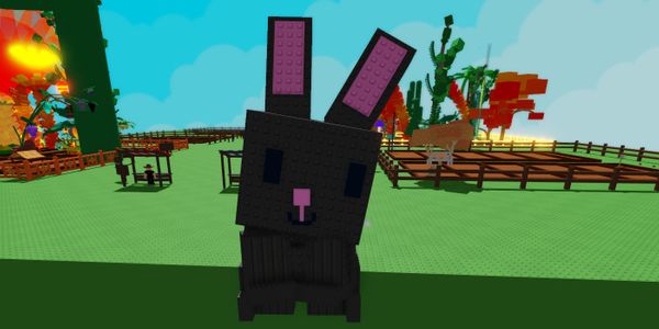titan/giant huge black bunny
