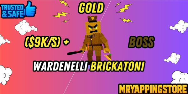 ( GOLD ) WARDENELLI BRICKTONI ($9k/s) +