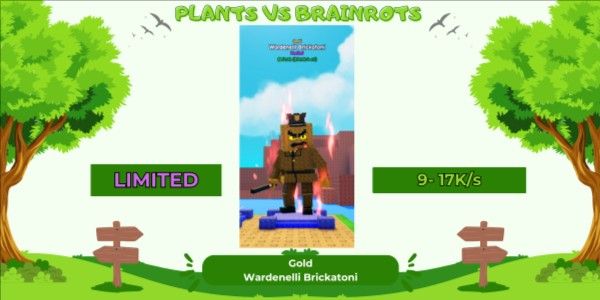 Gold Wardenelli Brickatoni