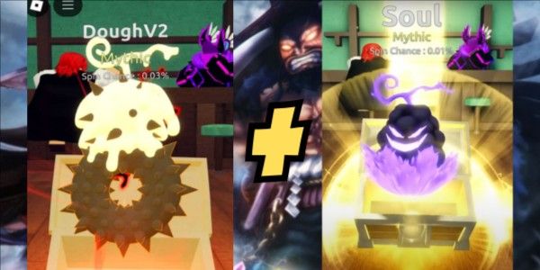 Akun Starter Fruit Battlegrounds - DoughV2 + Soul