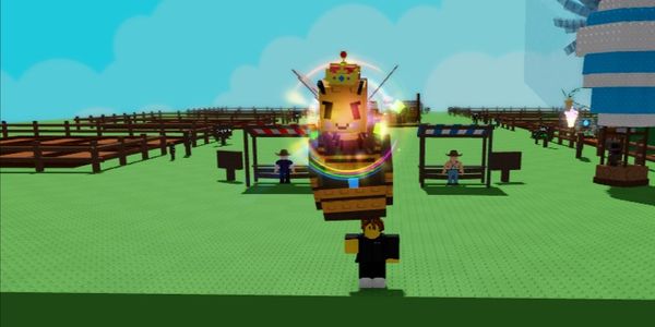Rainbow Queen Bee